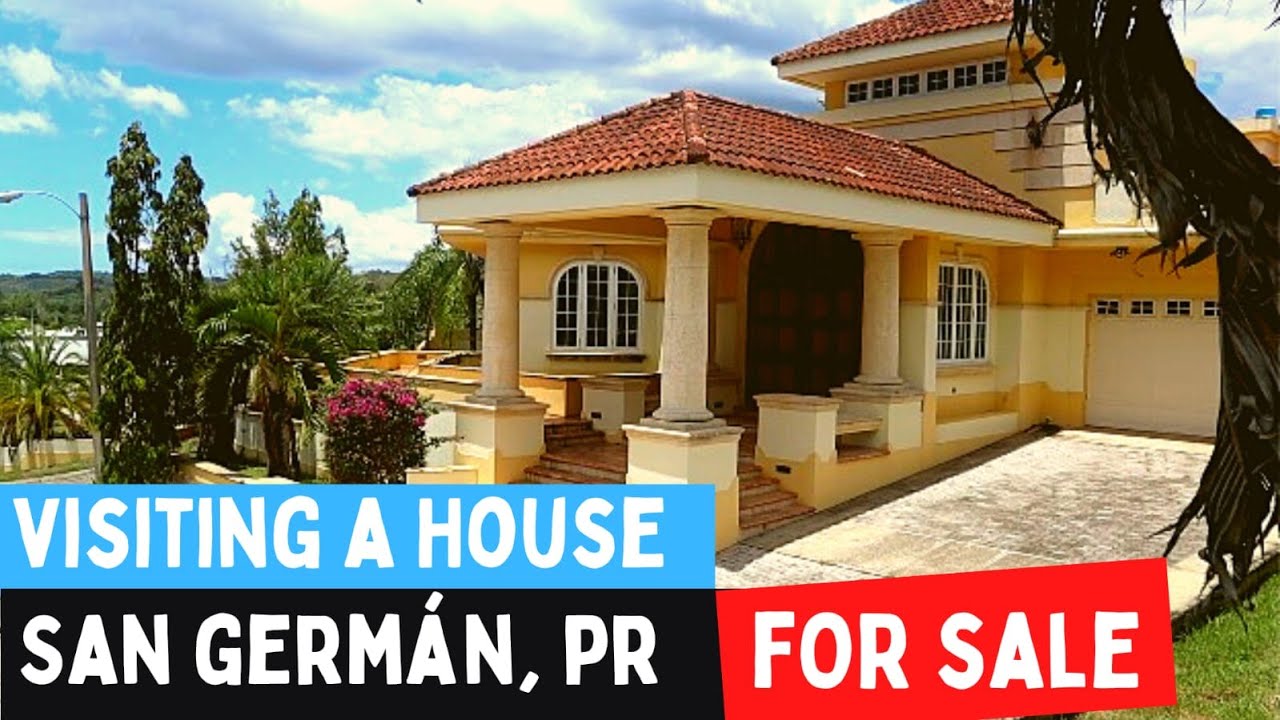 Visité casa estilo neocolonial a la venta en San German PR cerca número 2