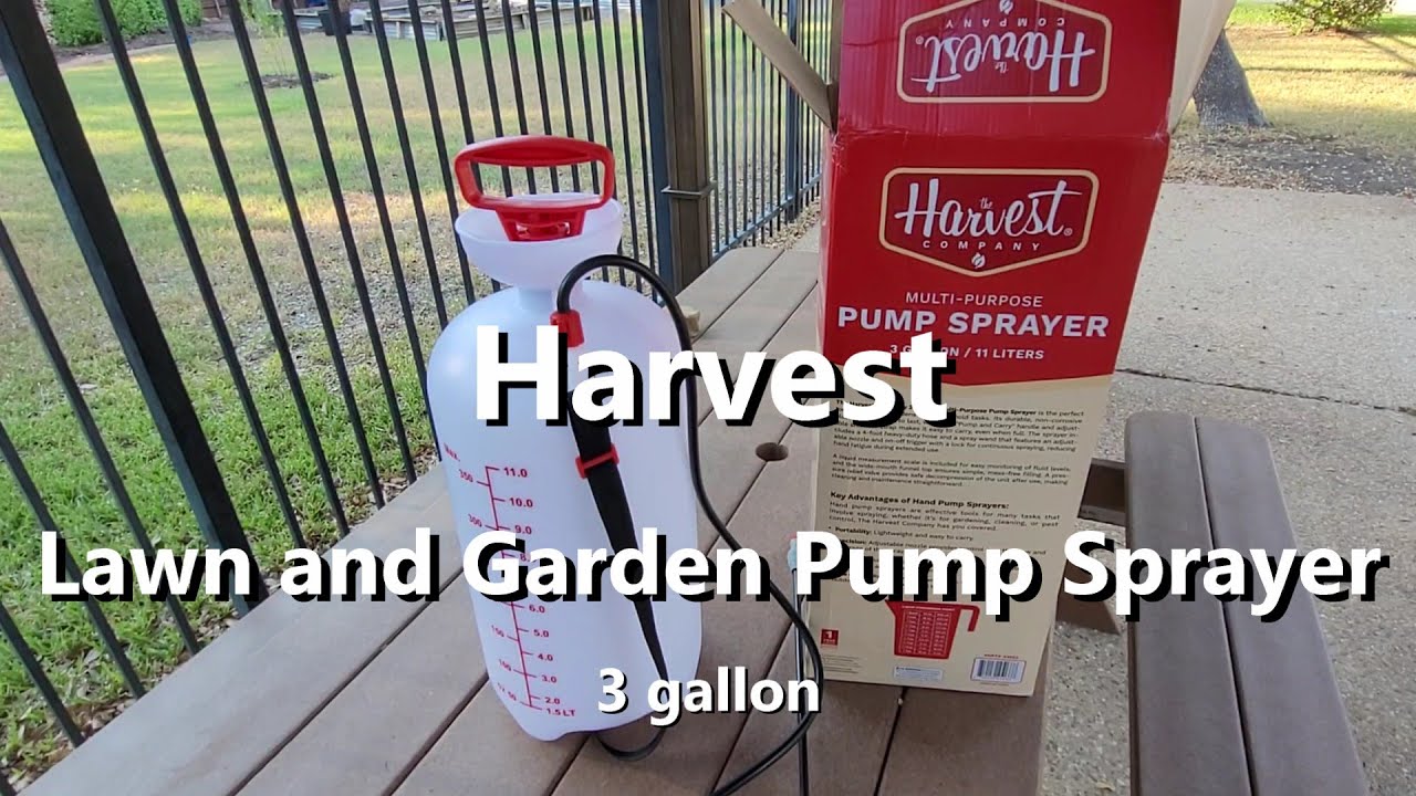 Насосный опрыскиватель Harvest Lawn & Garden