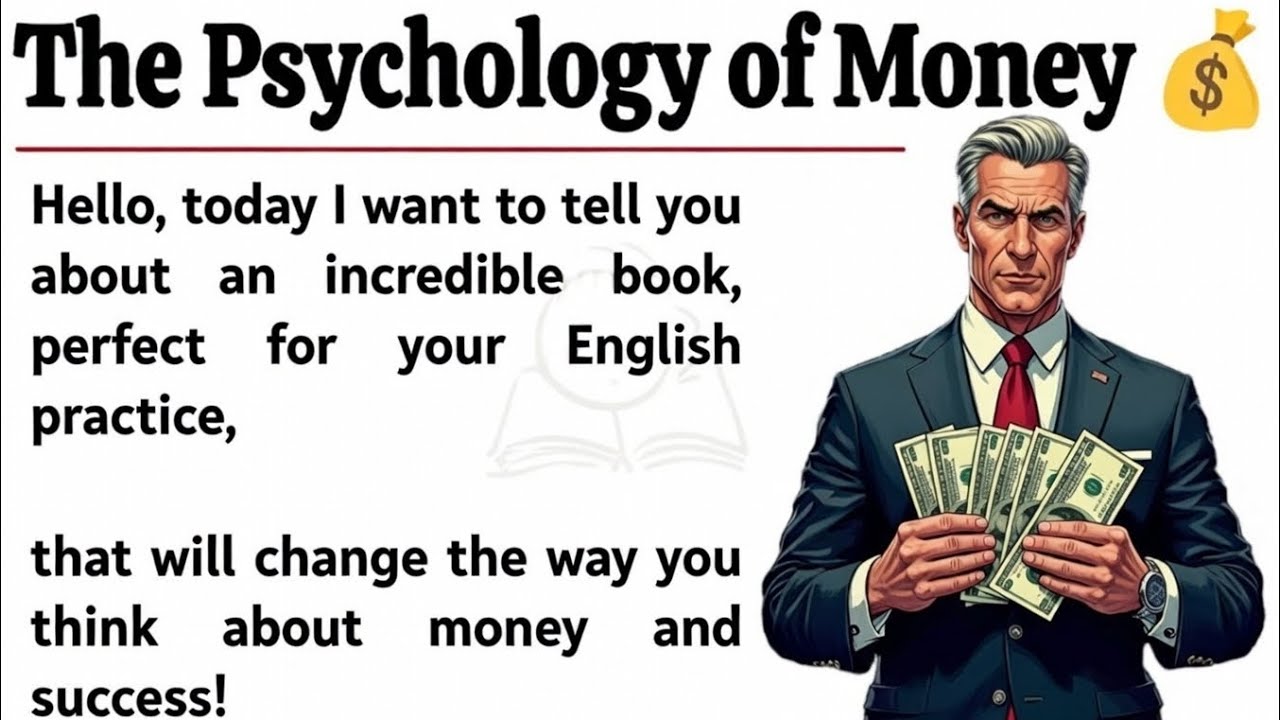 The Psychology of Money: Life Changing Lessons || Graded Reader || Improve Your Learning English....