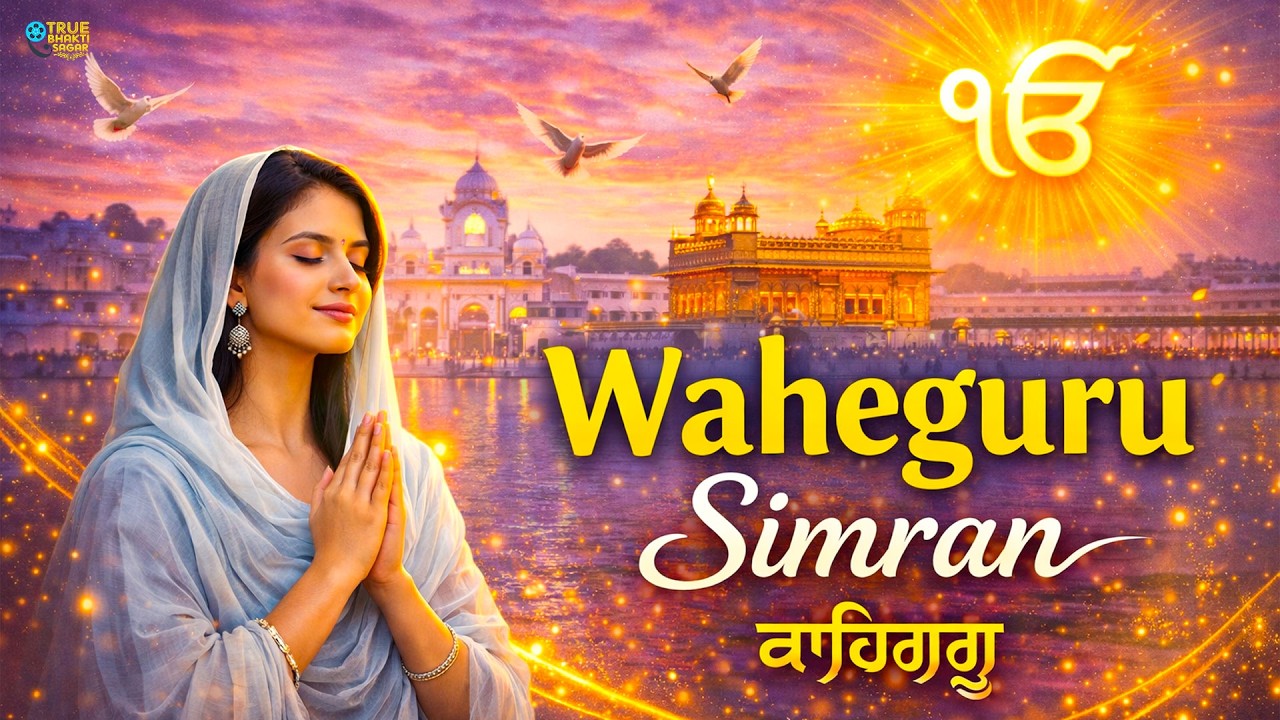 Waheguru Simran | Shabad Gurbani Kirtan Simran Live | Waheguru Jaap | Ananya Prakash