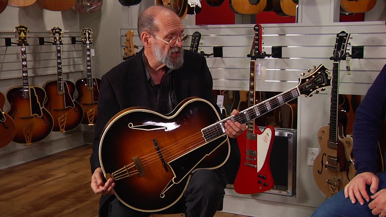 Eric Clapton Collection at Gruhn Guitars: 1937 D'Angelico Excel