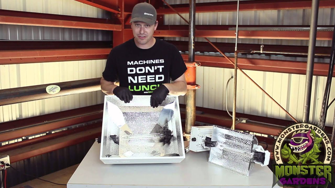 Double Ended Lamp Safety | How to Install Double Ended Bulb Gavita Lamp DE