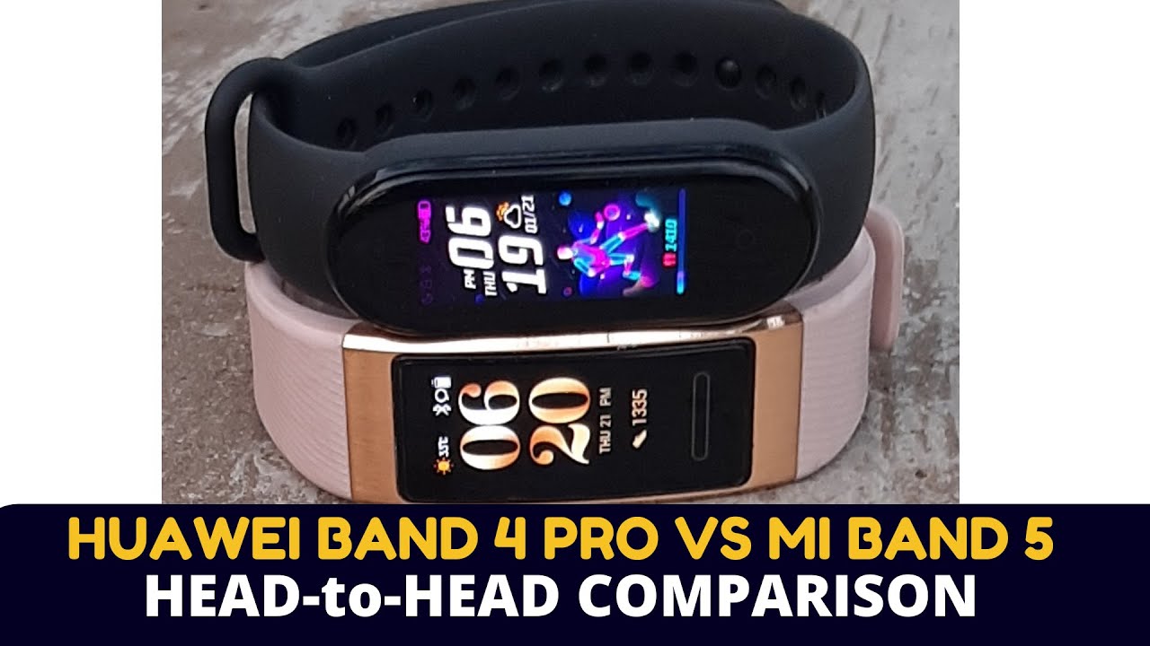 Huawei Band 4 Pro vs Mi Band 5  - Which is Better?