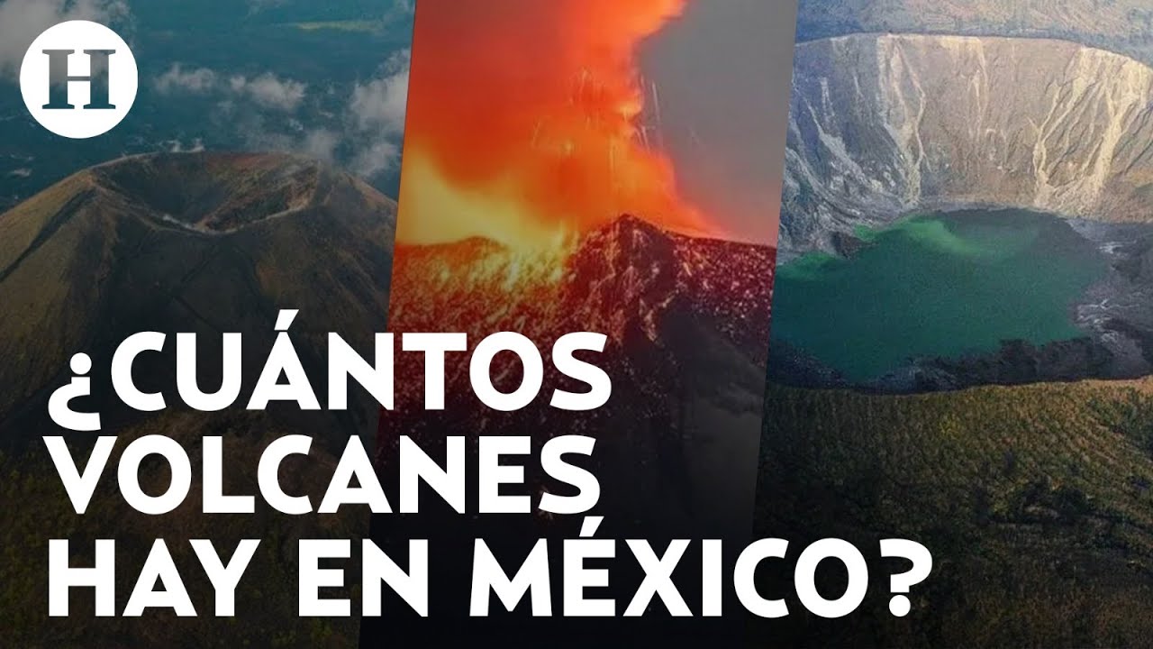 ¡No solo es el Popocatépetl! Estos son los volcanes activos y dormidos que hay en México