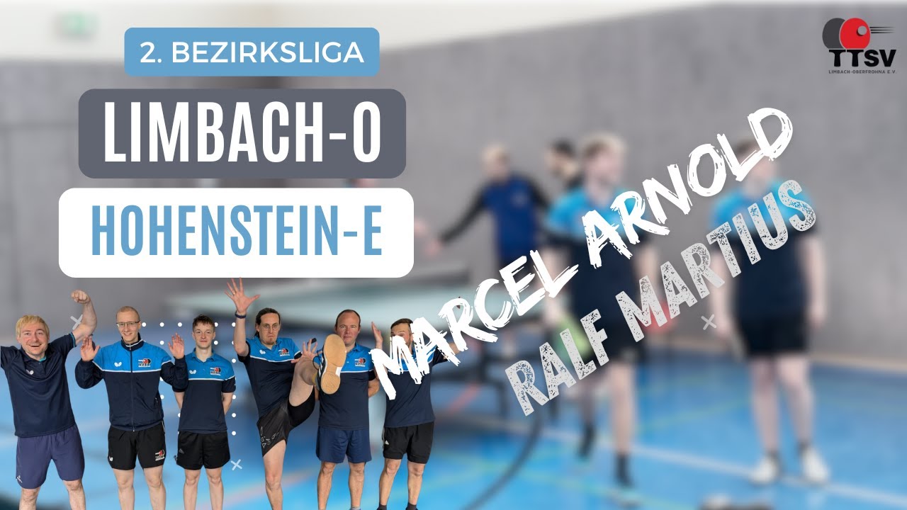 Marcel Arnold (1763) vs Ralf Martius (1700) - Tischtennis, 2te Bezirksliga Chemnitz Saison 24/25