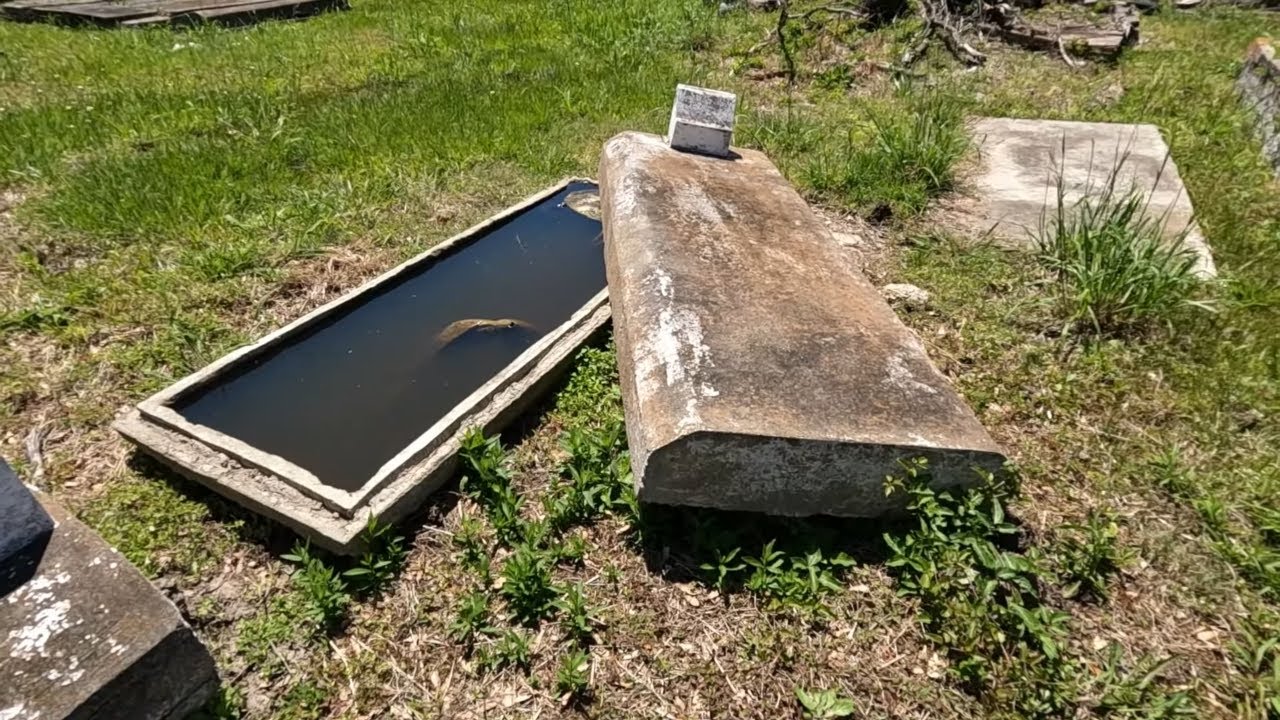 Cemetery Destroyed By Hurricanes