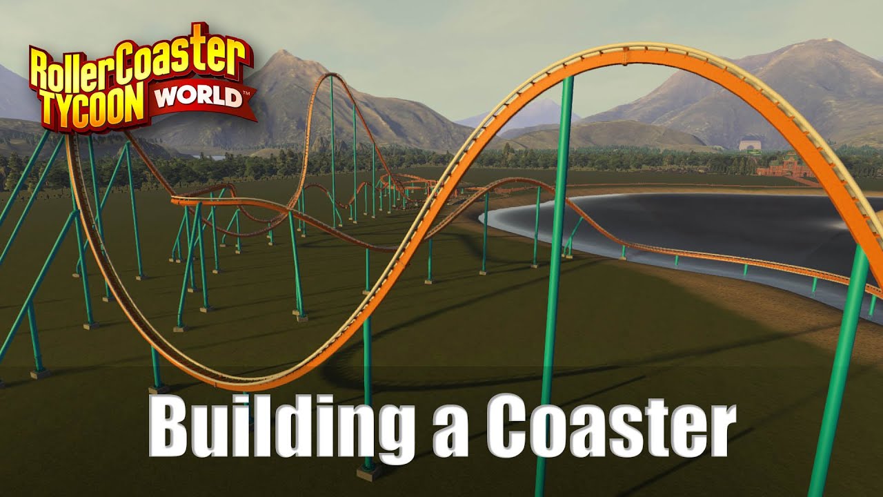 Rollercoaster Tycoon World - Building a Hypercoaster (Pantherophis)