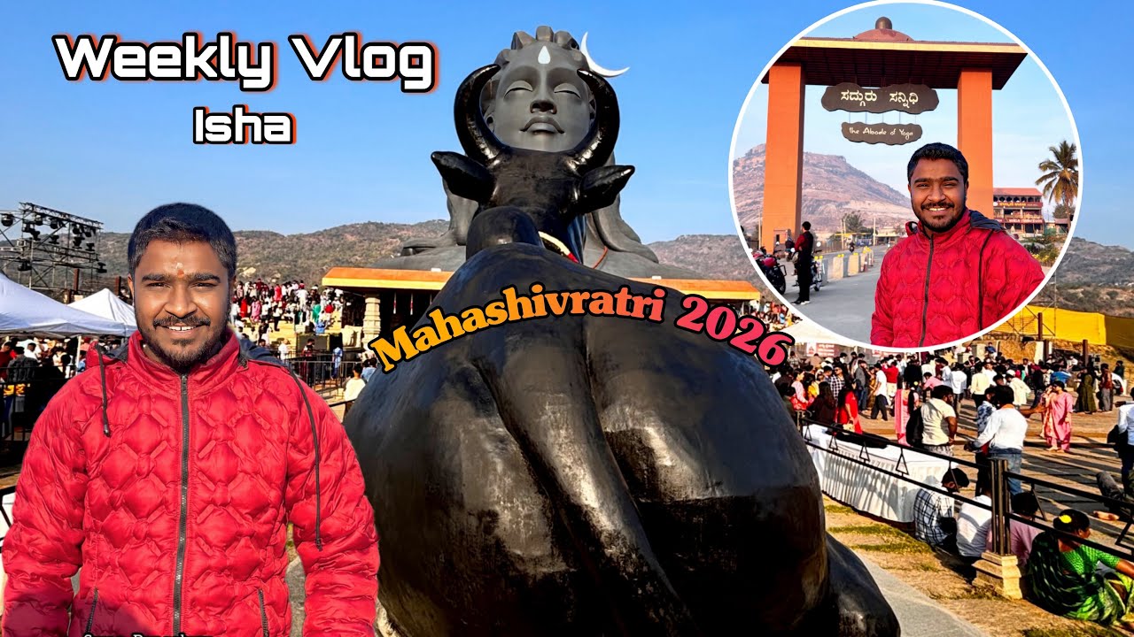 Weekly Vlog - Mahashivratri 2026 Isha Foundation #swag_bengaluru #swagfam #isha #sadhguru 