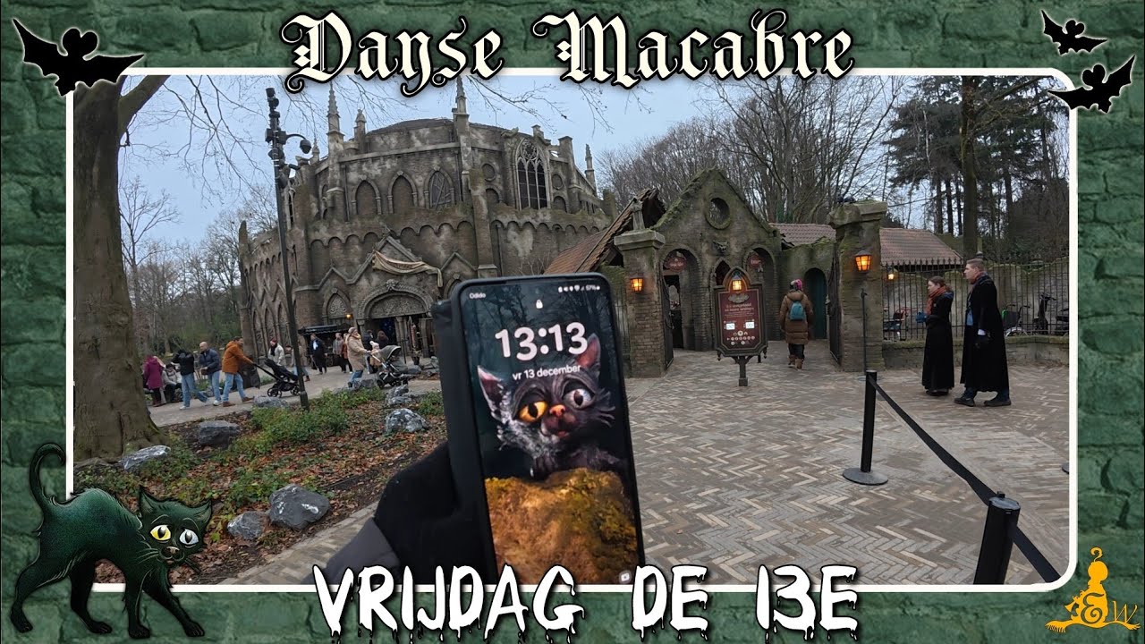 [#Efteling 4K] Danse Macabre op vrijdag de 13e 🐈‍⬛