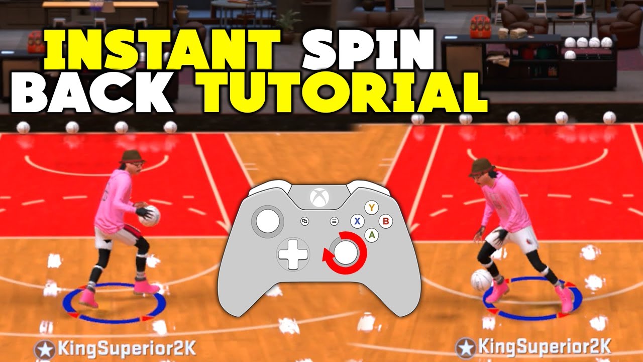 NBA 2K20 INSTANT SPIN BACK DRIBBLE TUTORIAL GLITCH SPIN BACK KingSuperior