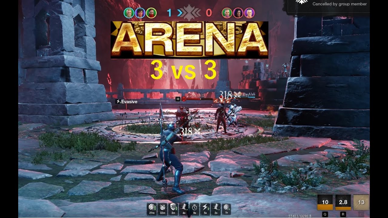 New World (HARD DUEL) Arena 3x3 gameplay 1440