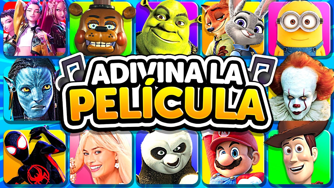 ADIVINA LA PELÍCULA POR SU CANCIÓN 🎬 1 Segundo de Música basta... 🎼 | Play Quiz Trivia