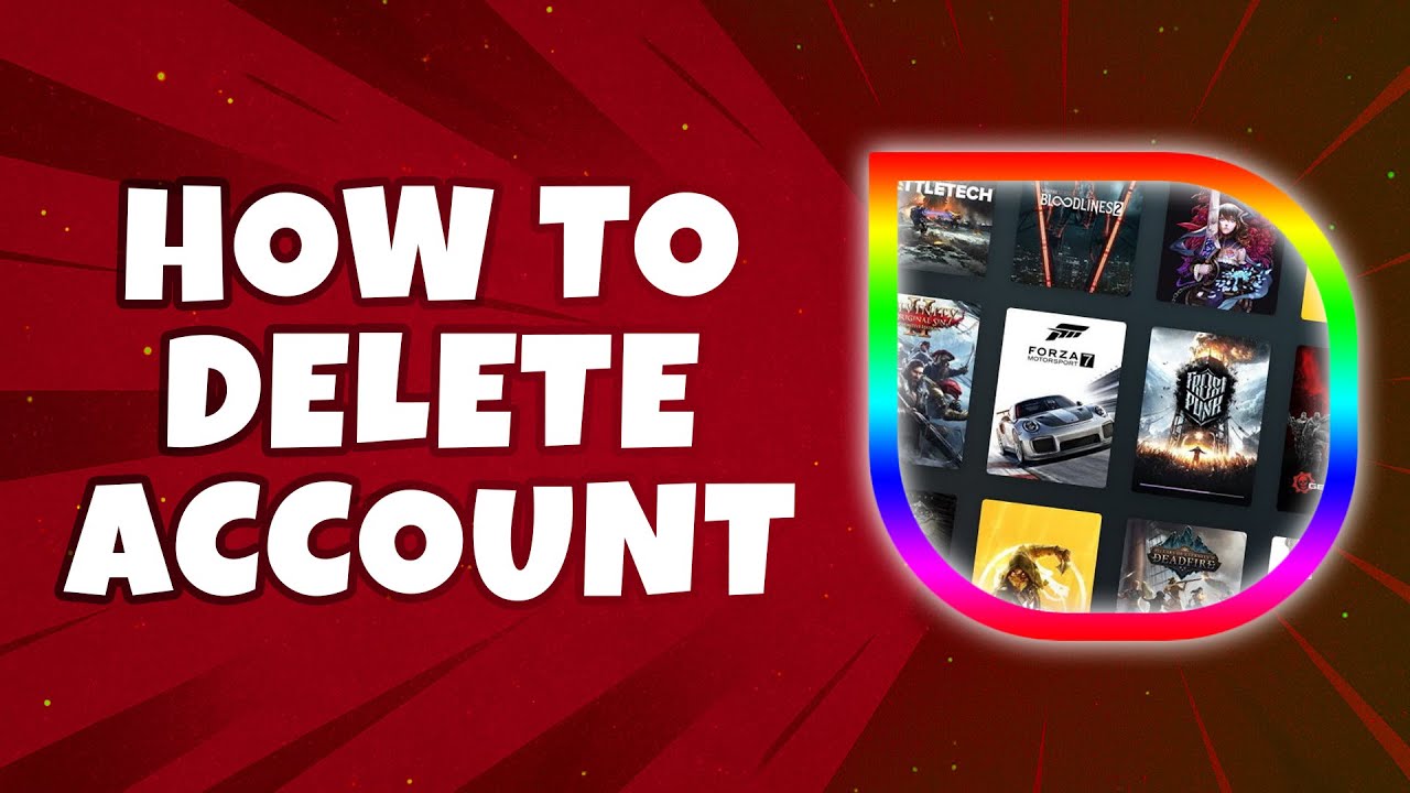 How To Delete GOG Account (Quick and Easy)