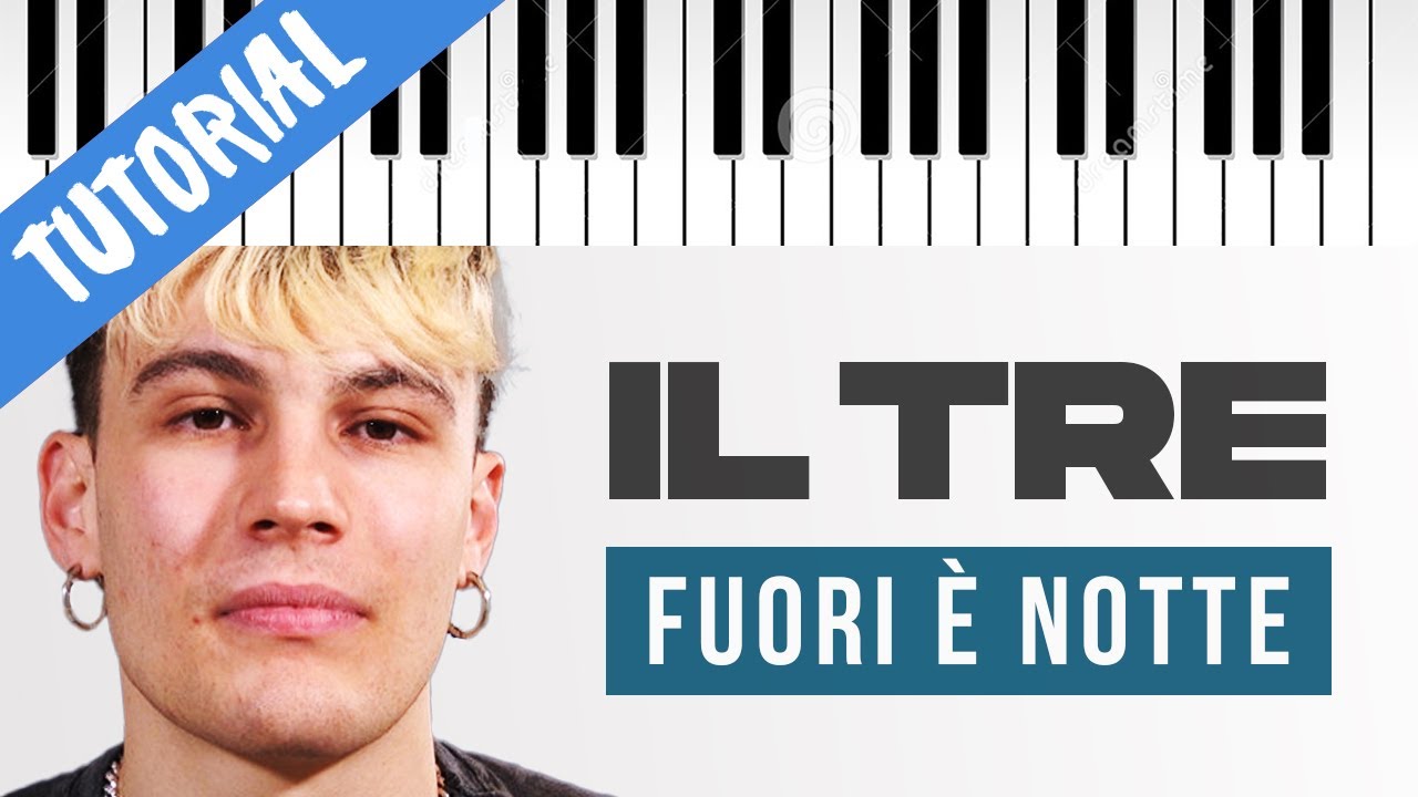 [TUTORIAL] Il Tre | Fuori è Notte // Piano Tutorial con Synthesia