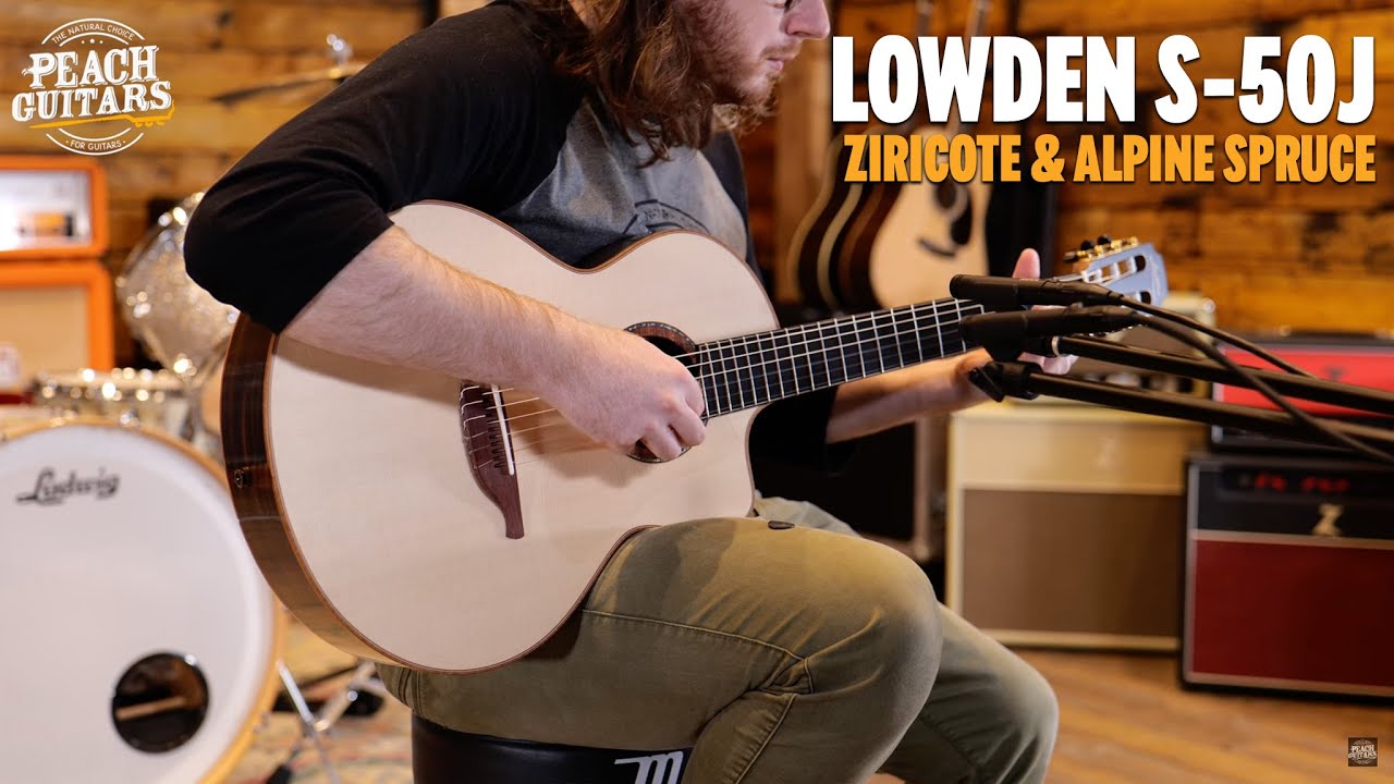 No Talking...Just Tones | Lowden S-50J Ziricote & Alpine Spruce w/Cutaway
