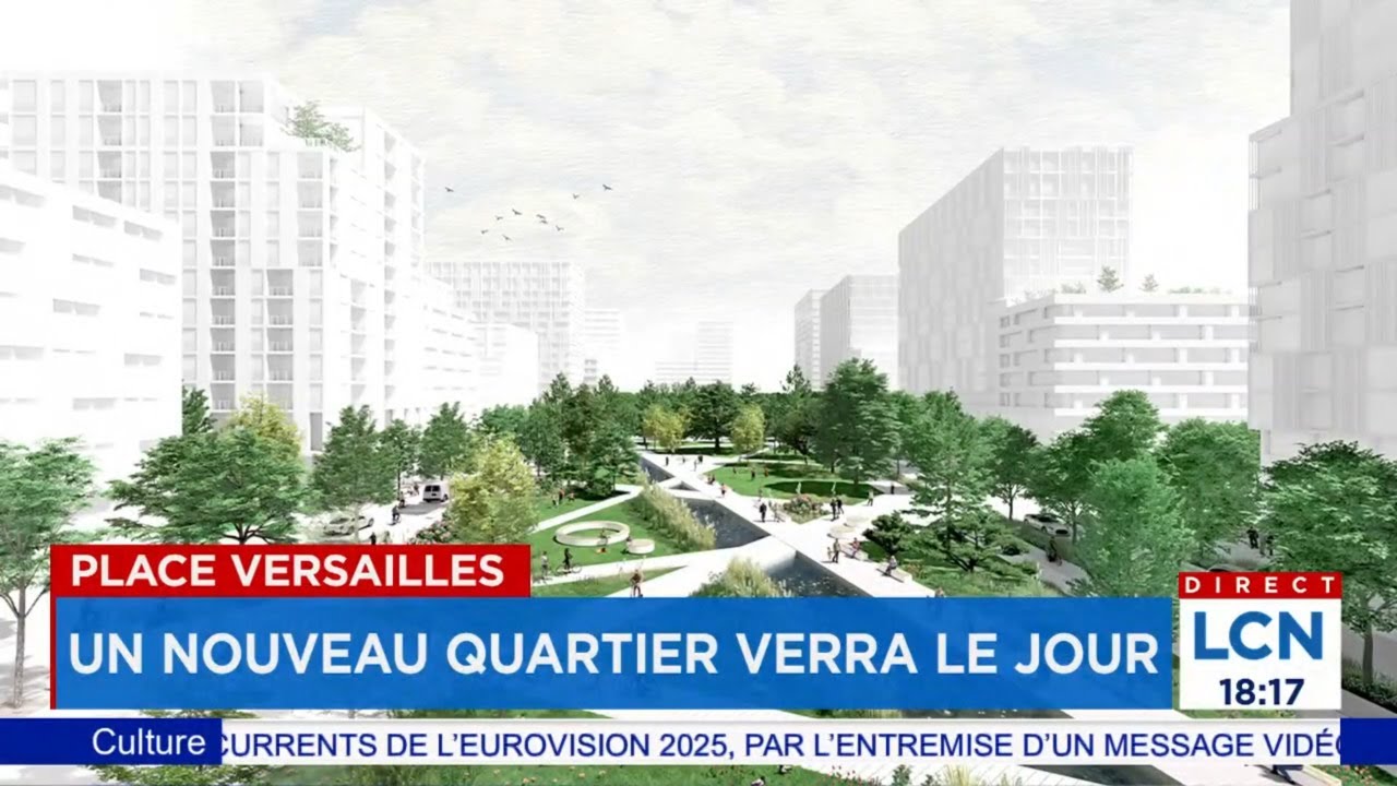 Feu vert pour le plan transformation de la Place Versailles