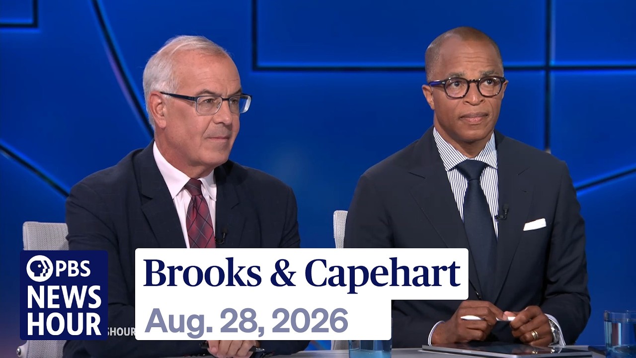 Brooks and Capehart on Trump's 'forever trade war'