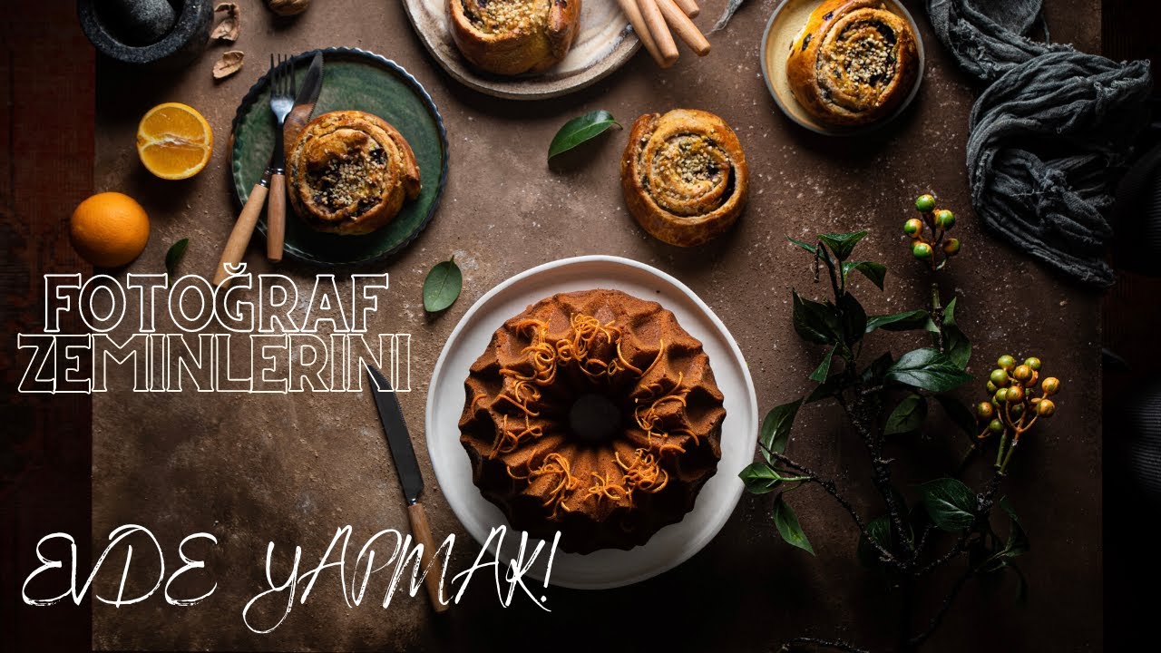 Как сделать фон для фотографий еды?