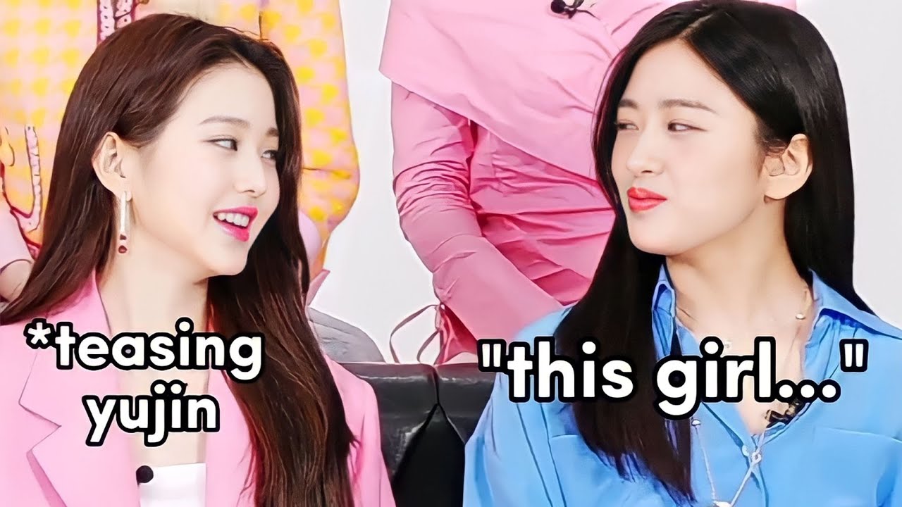 Wonyoung would never let Yujin breath (ft. Gaeul sunbae)
