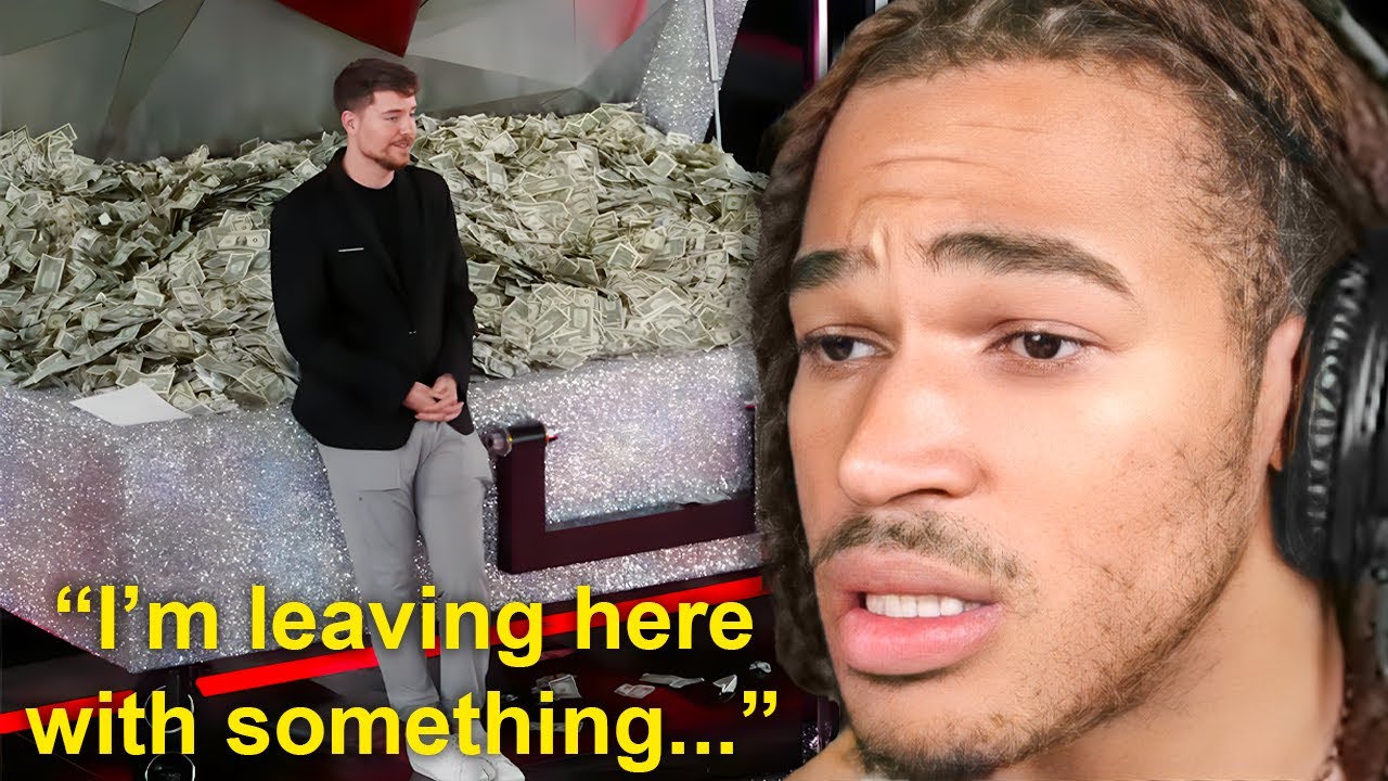 Max Crashes Out Reacting To MrBeast's $1M YouTuber Challenge..