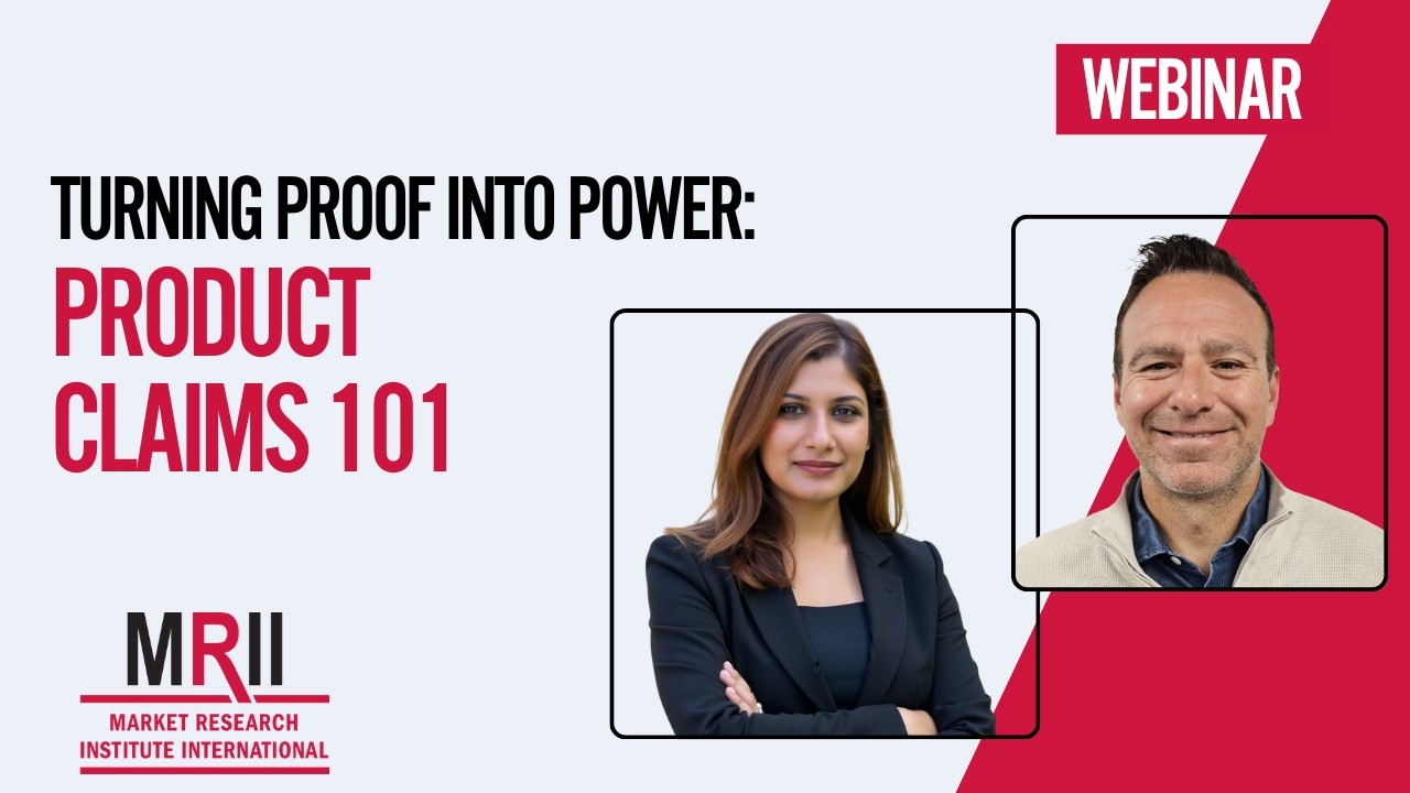 Turning Proof Into Power: Product Claims 101