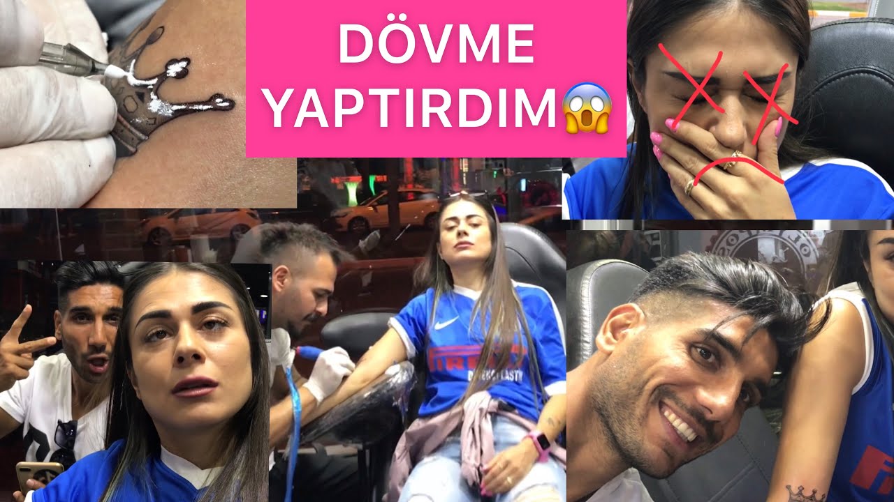 DÖVME YAPTIRDIM 😱 OLAYLI DÖVME OPERASYONU #tattoo