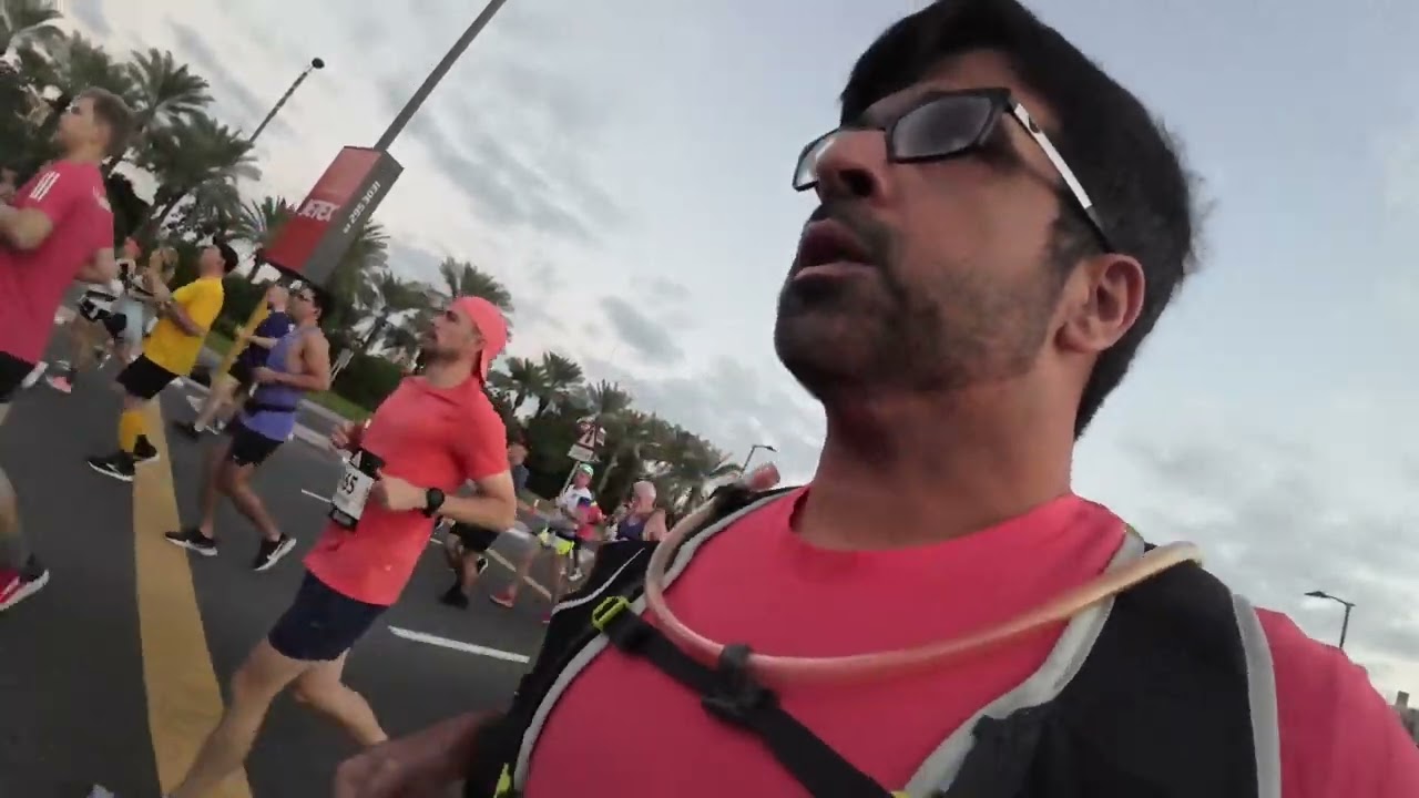 Strike freedom vlog Dubai marathon 2024 #dubailife #foryou @dubai ​#sharjah