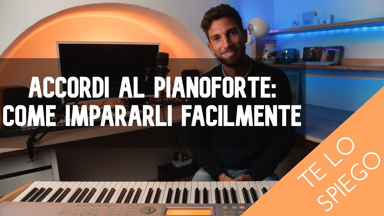 Accordi al pianoforte: come imparare facilmente gli accordi al piano e tastiera