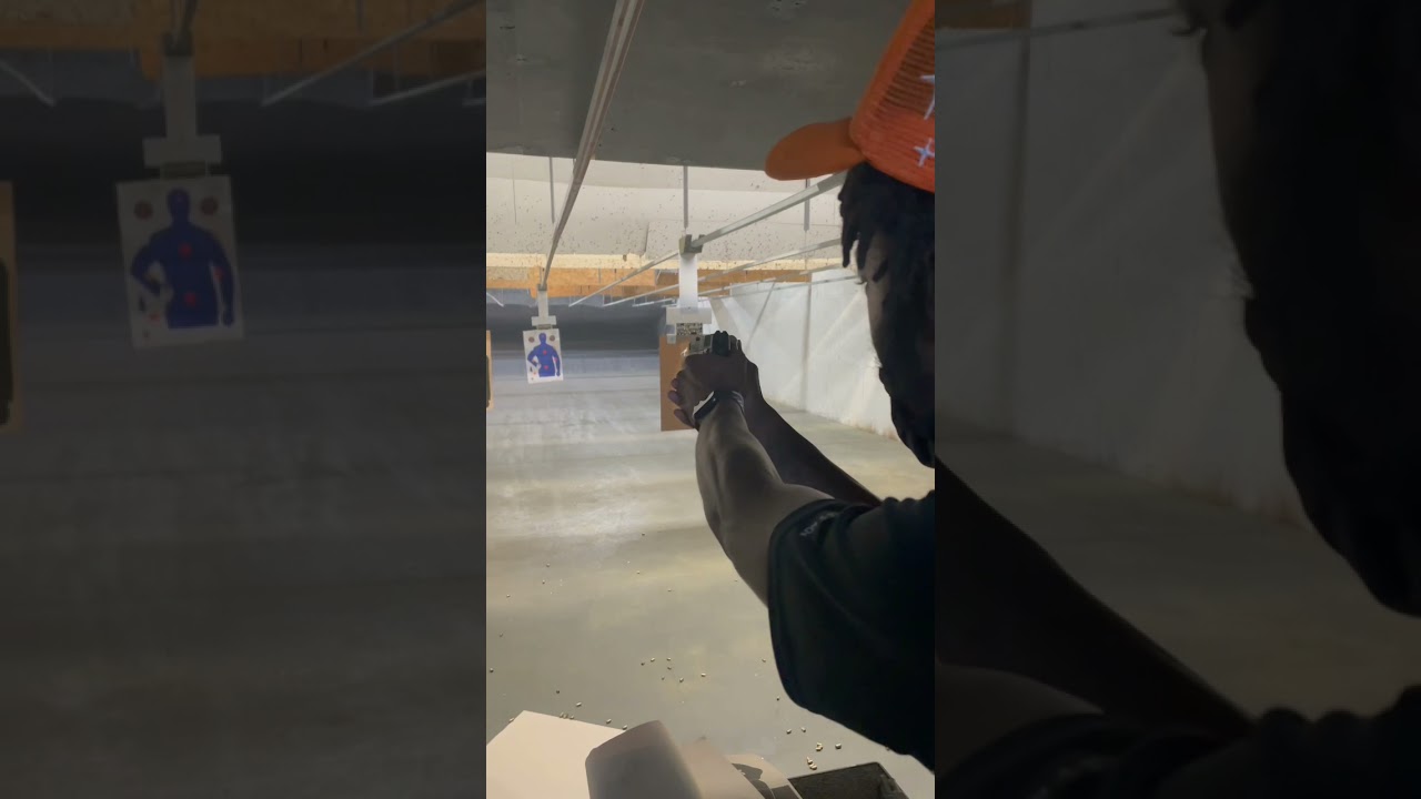 Taurus G3c Shooting at 12 yards , FIRST 10 shots through this gun BRAND NEW!