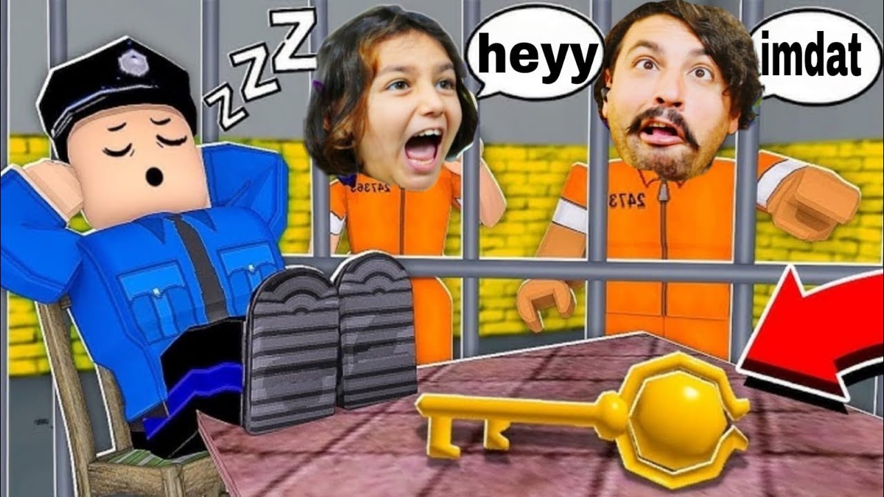 ROBLOX'TA EN ZOR HAPİSHANEDEN KAÇTIK 😨 ROBLOX +1 Speed Prison Escape