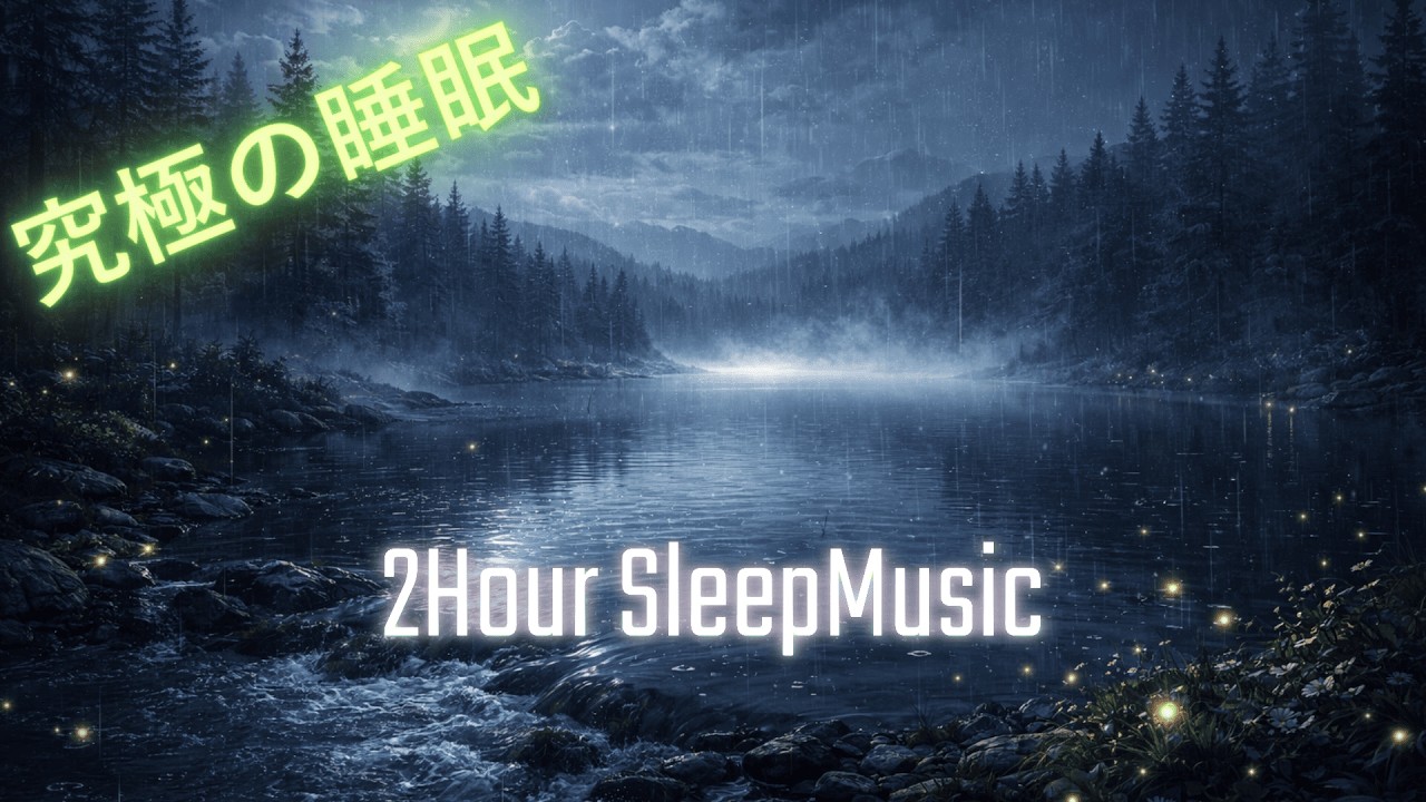 A Gentle Sleep Melting into Silence 静寂に溶ける、やさしい眠り【雨音】 #2