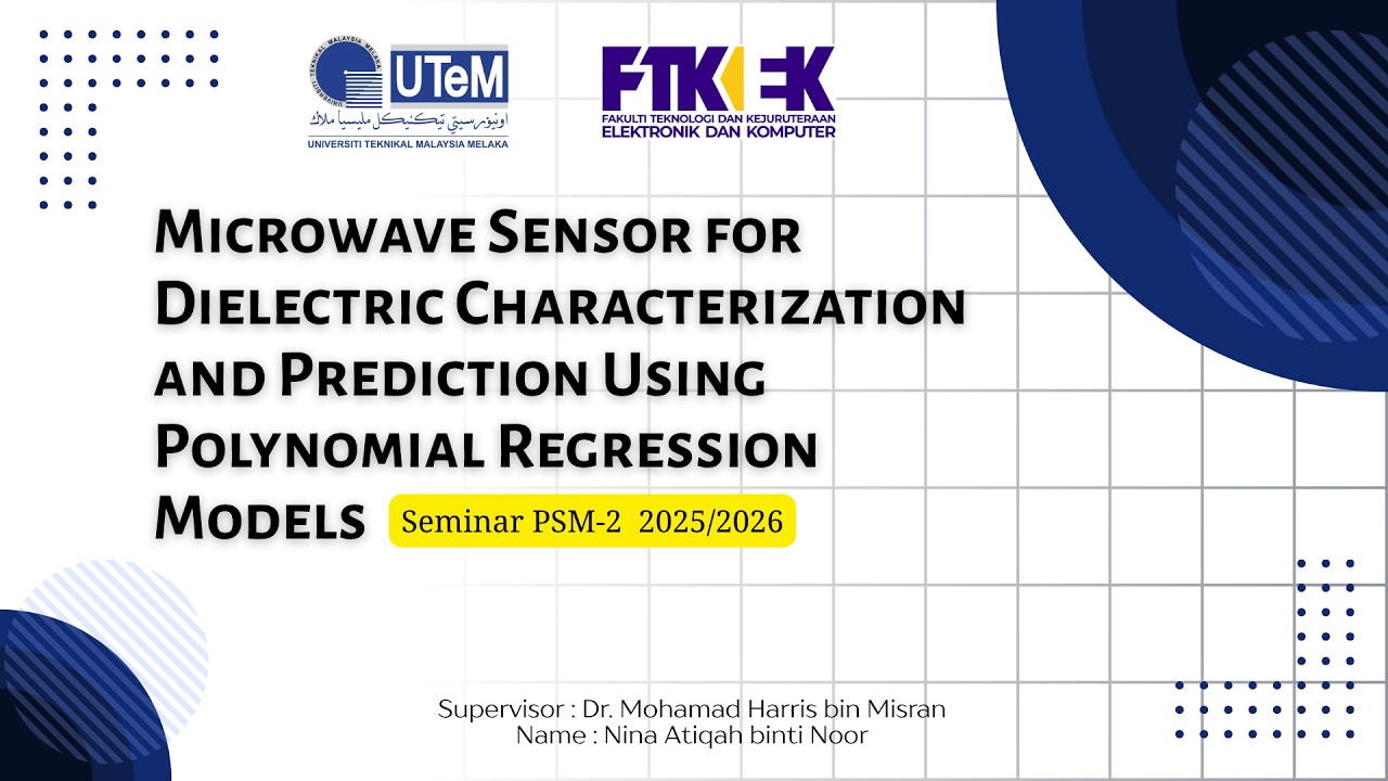 Microwave Sensor for Dielectric Characterization and Prediction Using Polynomial Regression Models 1