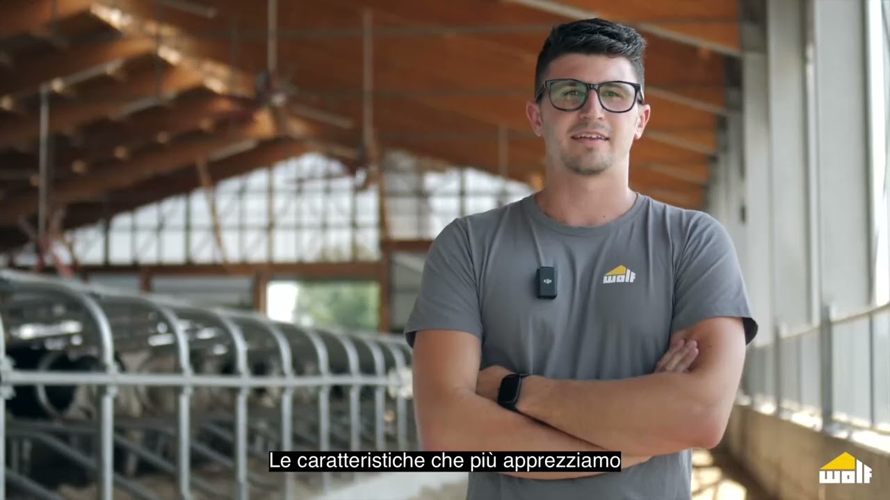 Wolf System e az. agr. Brunelli Paolo & Mauro: Stalla per vacche da latte: intervista testimonial