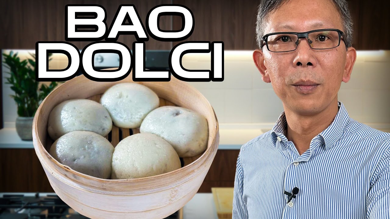 Bao dolci al cuore di crema di nocciole e cacao – soffici, golosi, irresistibili