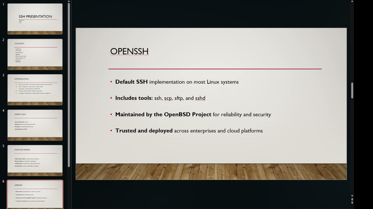 SSH Presentation