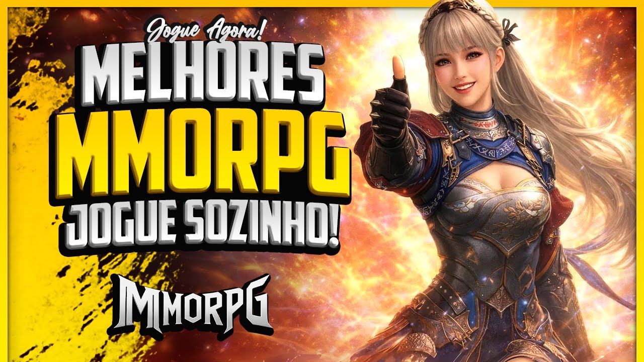MELHORES MMORPG para jogar SOZINHO em 2026!