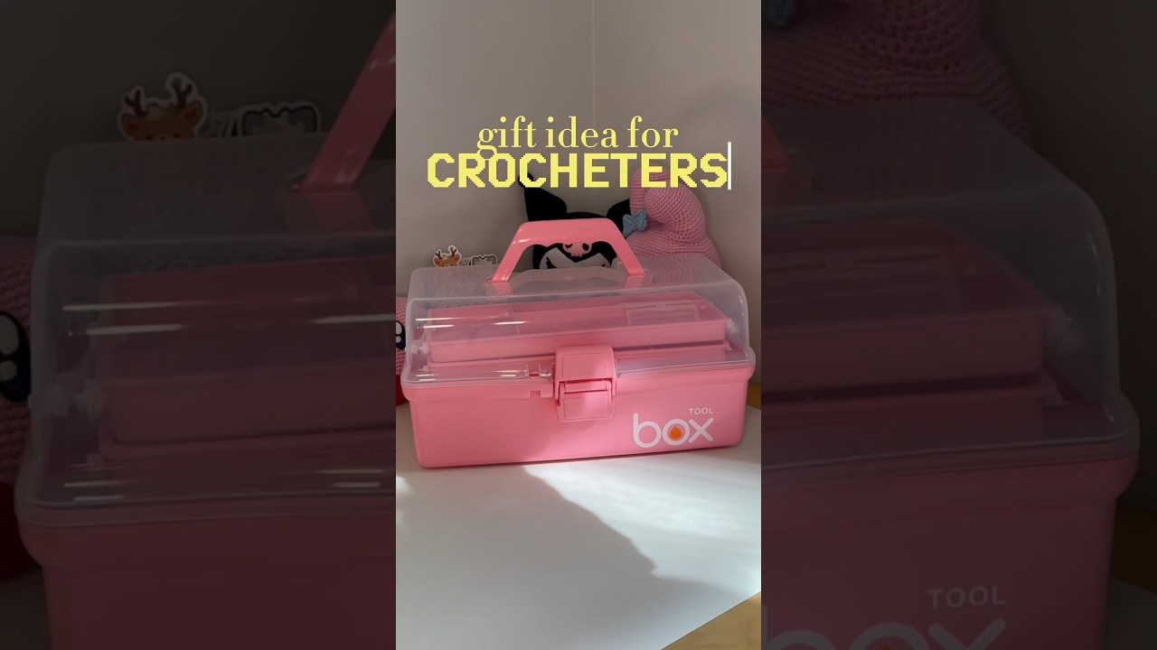 This toolbox is perfect for a crocheter 💕 