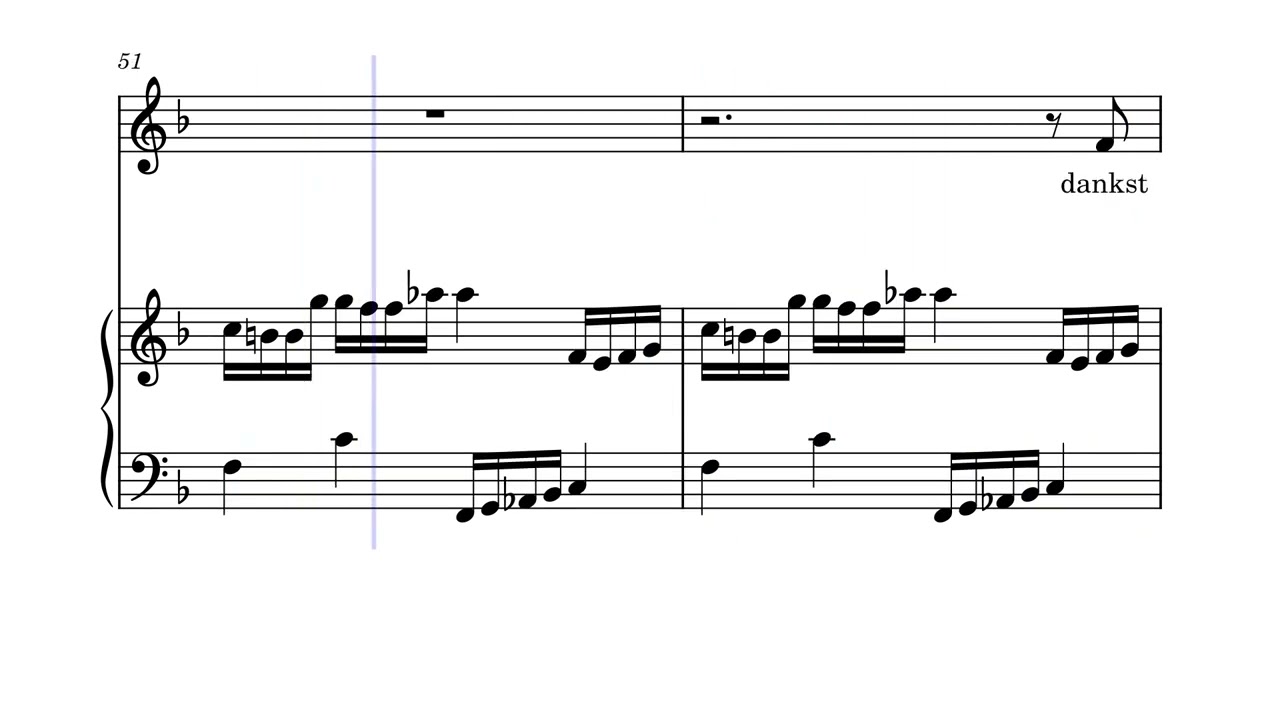 Original song with text by Heinrich Heine
