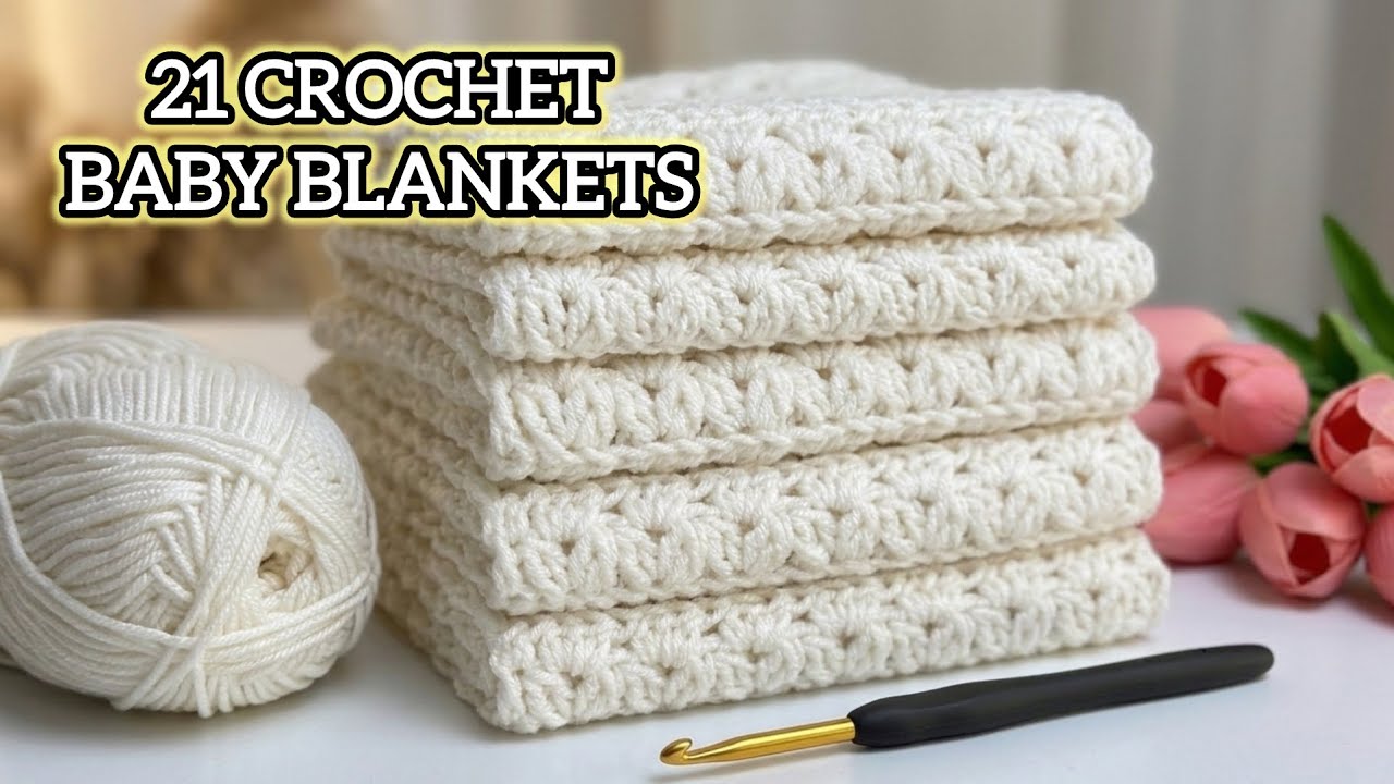 Я связала крючком 21 детское одеяло по этой схеме и сразу же продала их. (Вязание крючком)