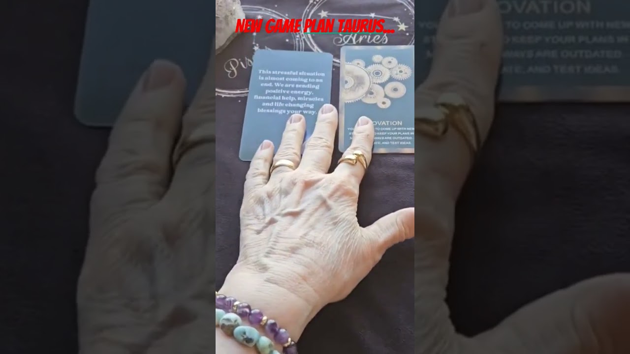 Taurus Weekly Tarot Reading ~ July 8-14, 2024 ~ NEW GAME PLAN... #taurus #tarot #youtubeshorts