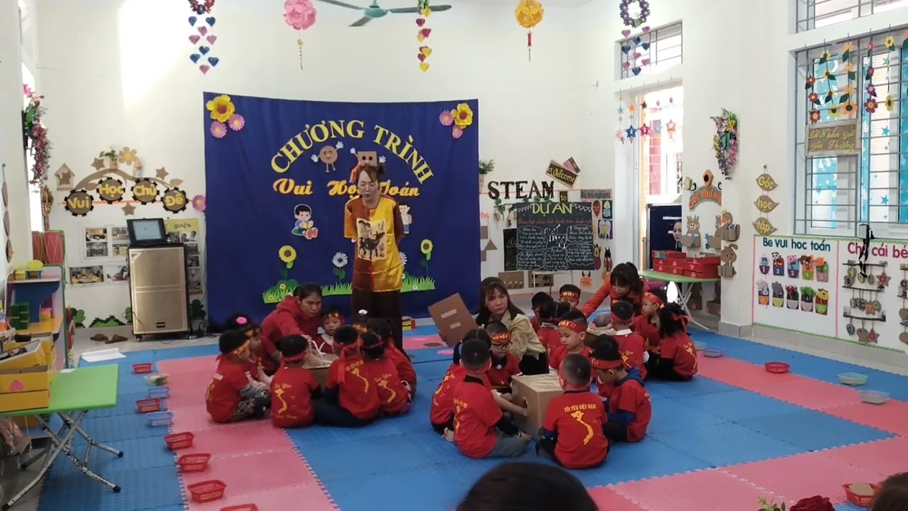 Nhận biết, phân biệt hình tròn, hình vuông ( trẻ 4-5 tuổi)