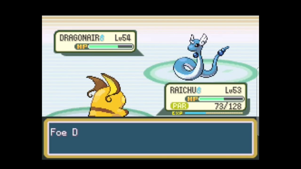 Final battle#Fire red# pokemon