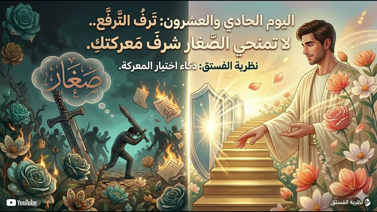توقف عن إهدار عمرك في معارك رخيصة