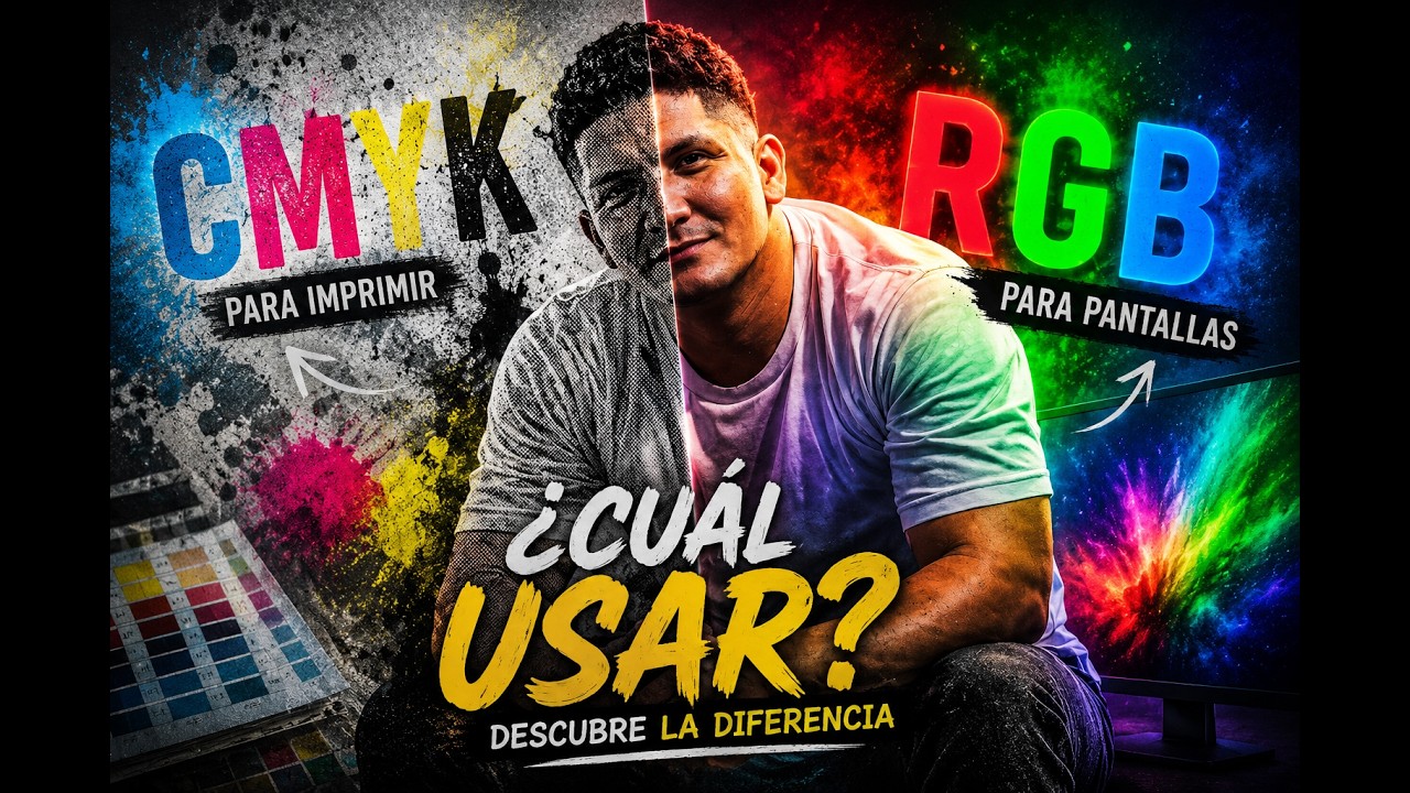 DIFERENCIA ENTRE RGB Y CMYK