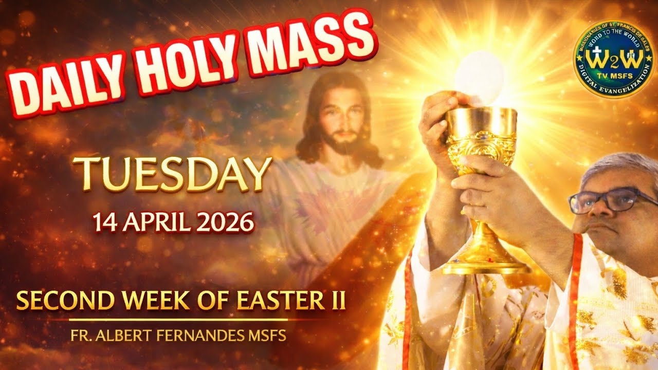 TUESDAY HOLY MASS | 14 APRIL 2026 | SECOND WEEK OF EASTER II by Fr  Albert #holymassdaily
