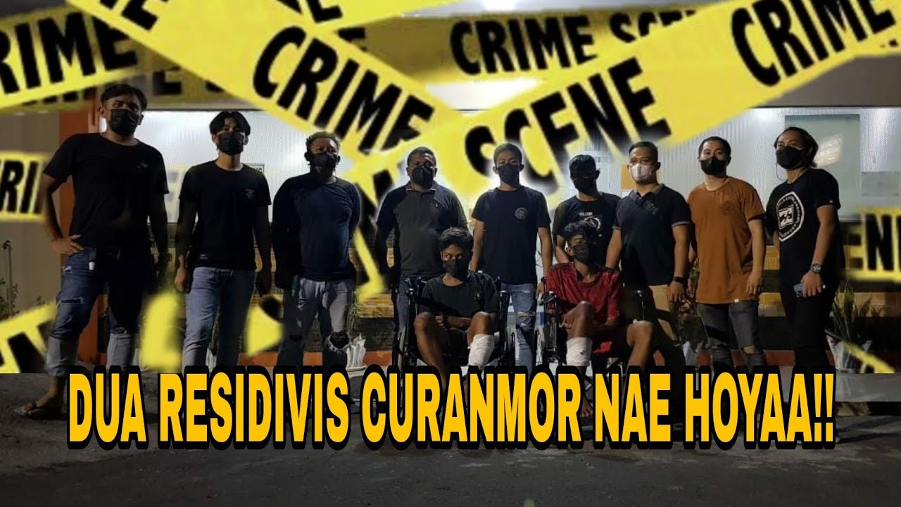 DUA RESIDIVIS CURANMOR TERCIDUK TIM RESMOB POLDA SULUT
