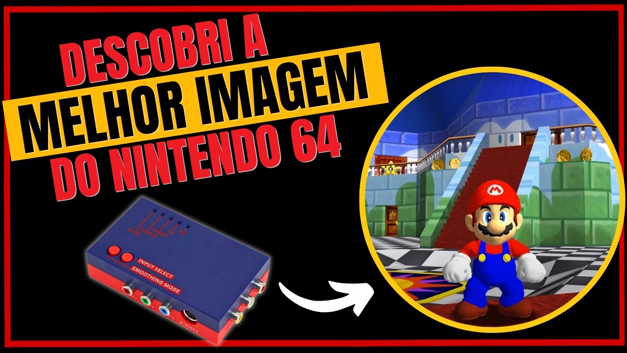 🔥 Voltei a jogar NINTENDO 64 e Playstation Antigo usando RETROSCALER 2x em TV 4K