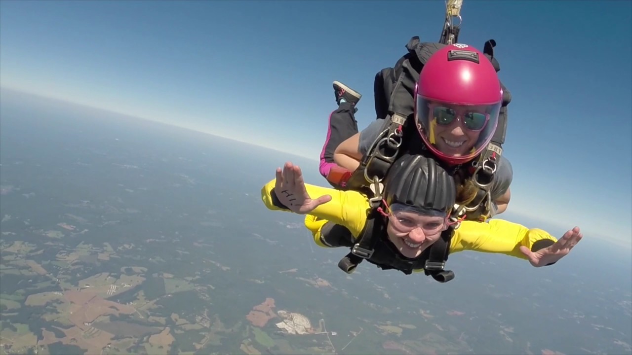 skydive carolina christmas party video