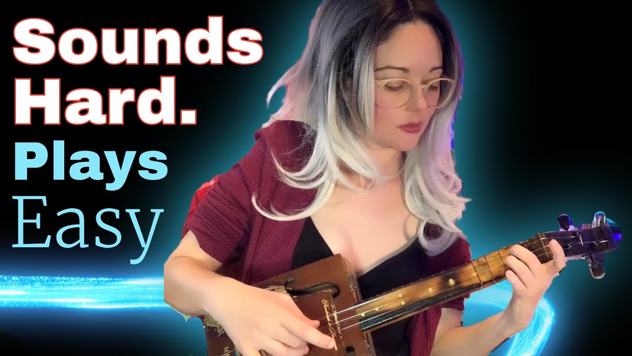 This Easy 3-String Finger Picking Pattern Sounds Incredible (Tutorial)