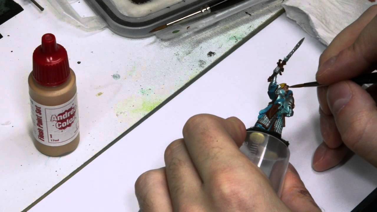 [TUTO] Peindre la peau des Hauts Elfes - Warhammer